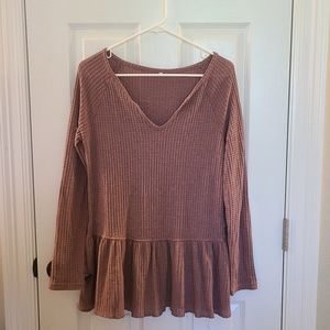 Peplum Sweater